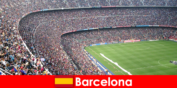 바르셀로나 는 스포츠 및 모험과 관광객을위한 꿈의 여행
