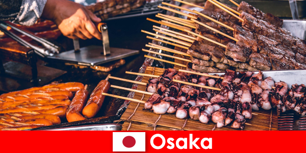 오사카는 일본의 요리이자 휴가 모험을 찾는 모든 사람에게 연락의 포인트입니다.
