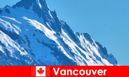 캐나다 밴쿠버시는 등산 관광의 주요 목표입니다.