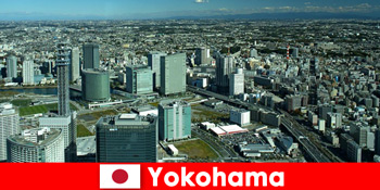 목적지 요코하마 일본 많은 관광객을위한 자석 대도시