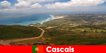 관광객들이 휴식을 취할 수있는 카스 카이스 포르투갈 (Cascais Portugal)의 휴일