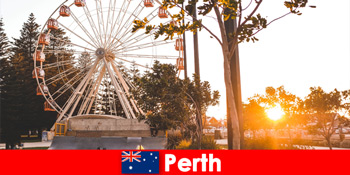 재미있는 게임과 많은 쇼가있는 퍼스 오스트레일리아 (Perth Australia)로의 재미있는 여행
