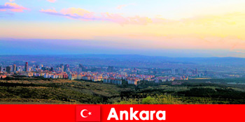앙카라 터키의 낯선 사람들을위한 지역 지역과의 편안한 휴가