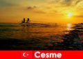 체스메 터키에서 친구들과 함께 독점적 인 여행을 보내십시오.