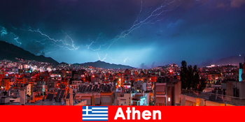 젊은 손님들을 위한 아테네 그리스 축하 행사